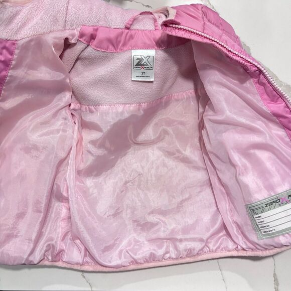 ZeroXposur | Toddler Baby Girls Pink Puffer Jacket Winter Coat 2T - Picture 16 of 16